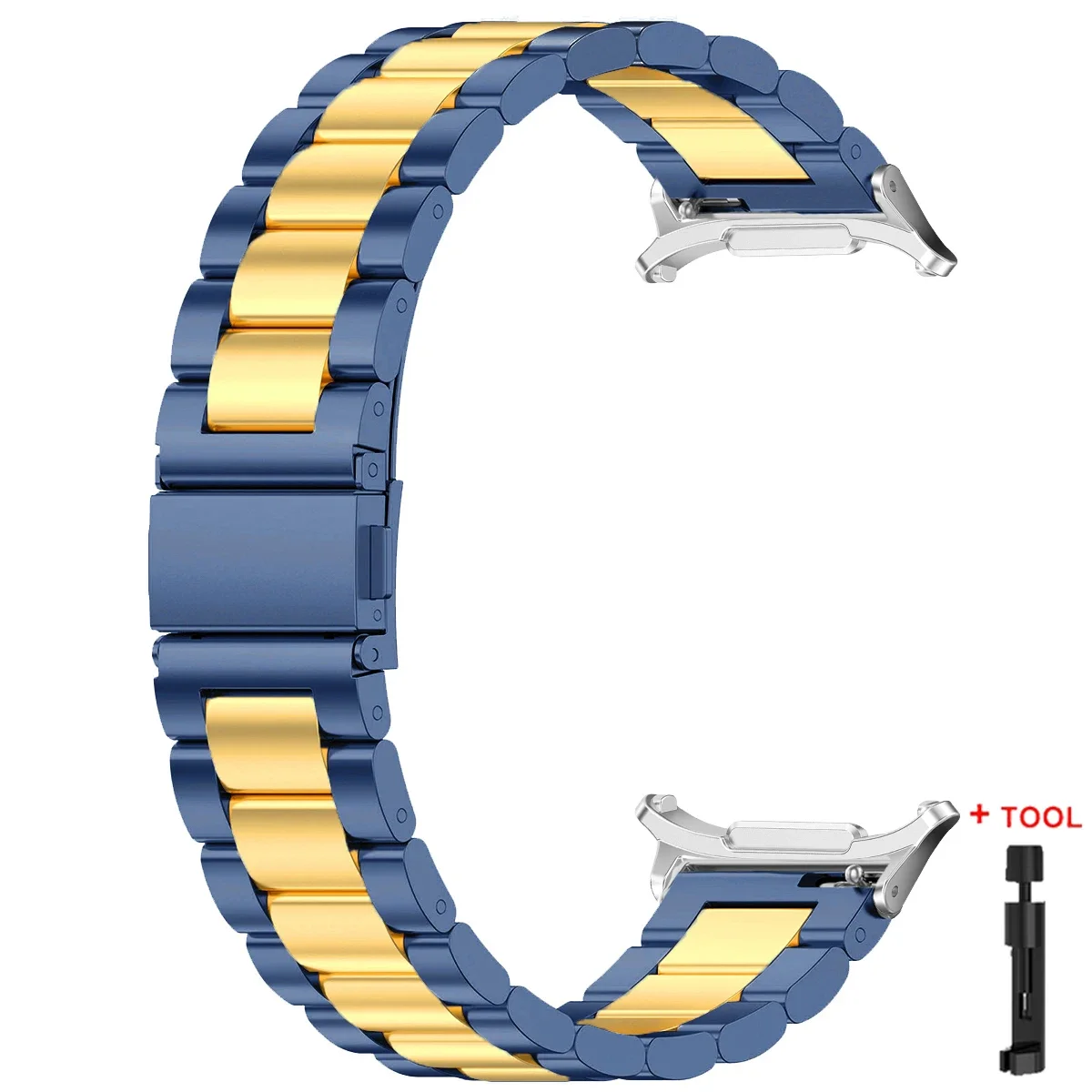 Stainless Steel Quick-Release Bracelet Replacement Wristband