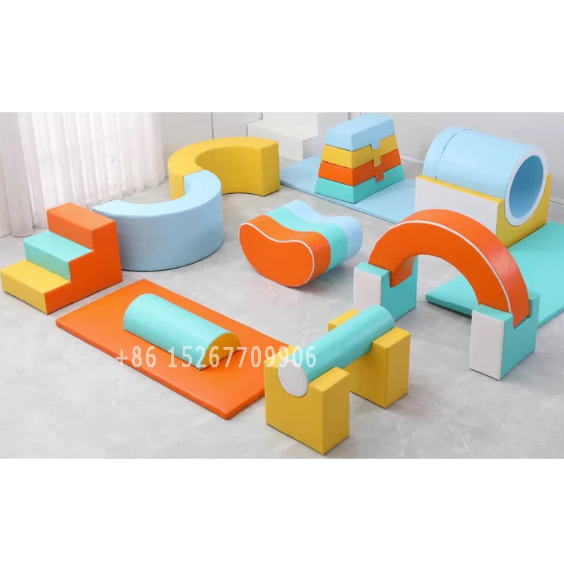

YLWCNN Baby Soft Play Set Toddler Climbing Crawling Sliding Toys Kid Amusement Indoor Playground Park Early Educational Facility
