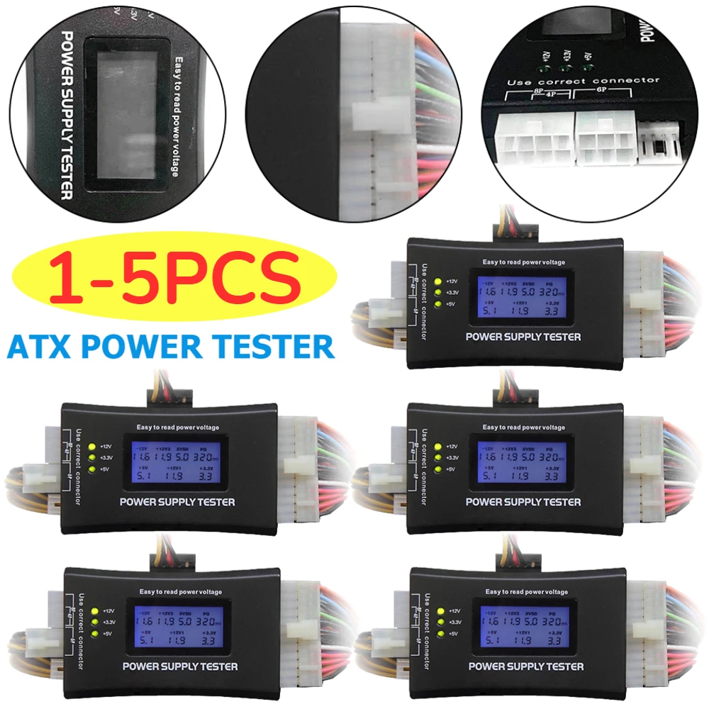 Comprobador de Fuentes de Alimentacion ATX - BTX - ITX