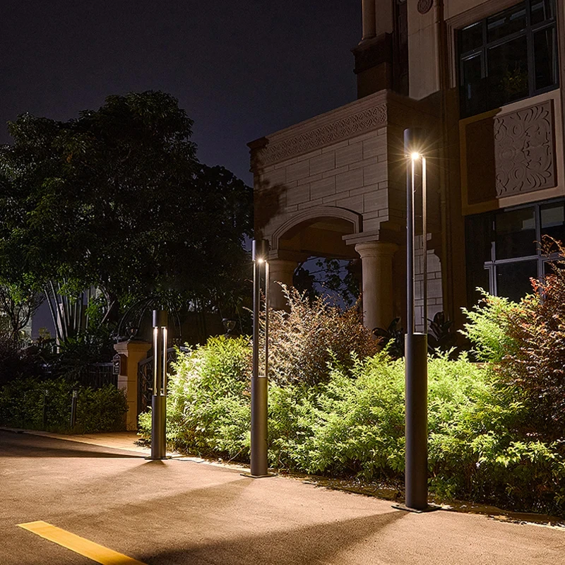 utdoor courtyard lamp Garden Villa high pole lamp landscape lamp post Park Light LED Waterproof lighting street lamp 85-265V 4