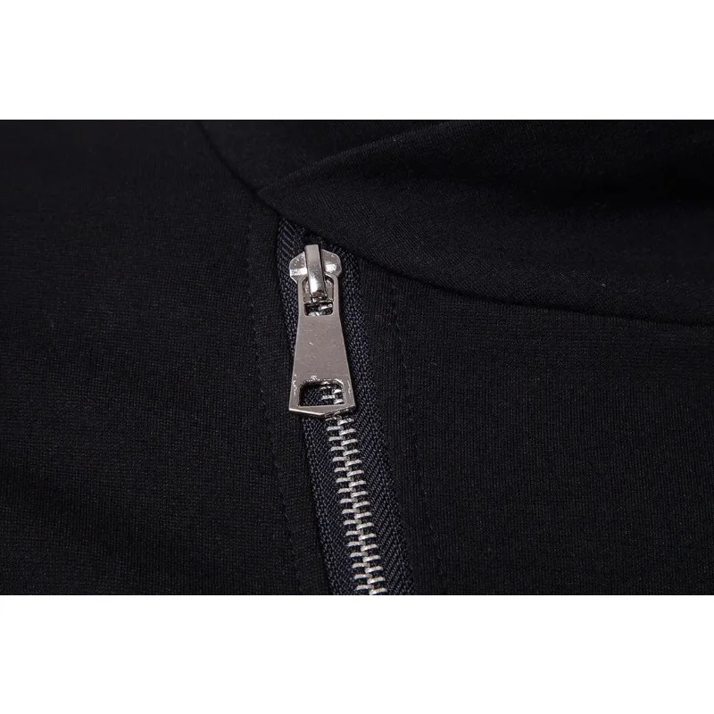 Fashion Leather Patchwork Turtleneck Jackets Overcoat Men Spring Autumn Punk Motor Coat Men Slim Plus EUR Size casual men jacket
