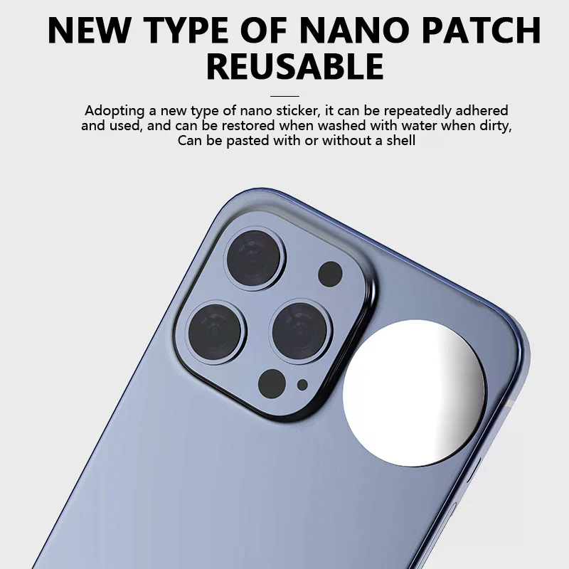 Specchio Universale per Selfie e Vlog per Smartphone, Accessorio Portatile per Foto e Video, Specchio Booster Self TZ08 - immagine 3