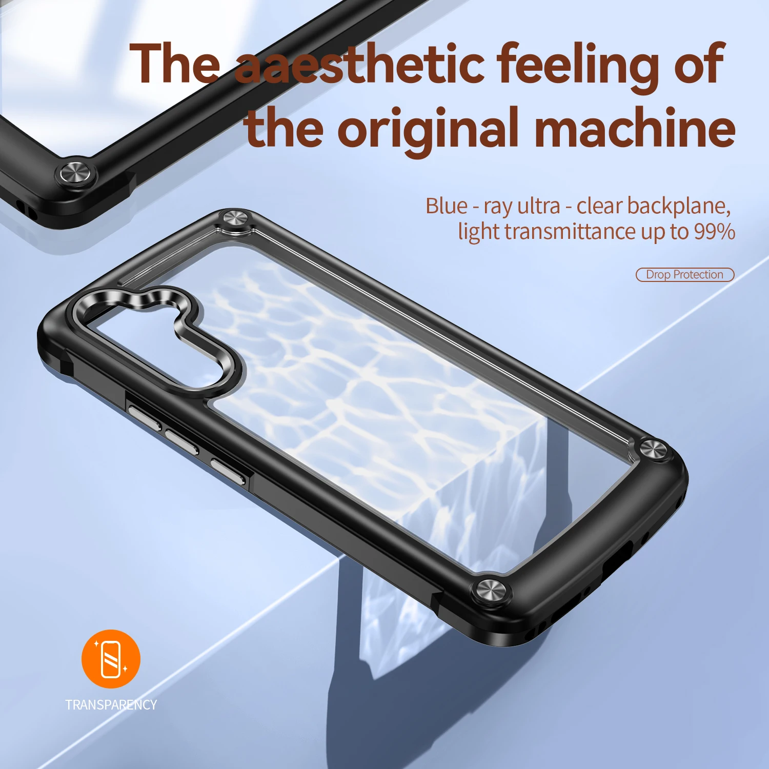 Rugged Heavy Duty Hybrid Shockproof Armor Clear Case