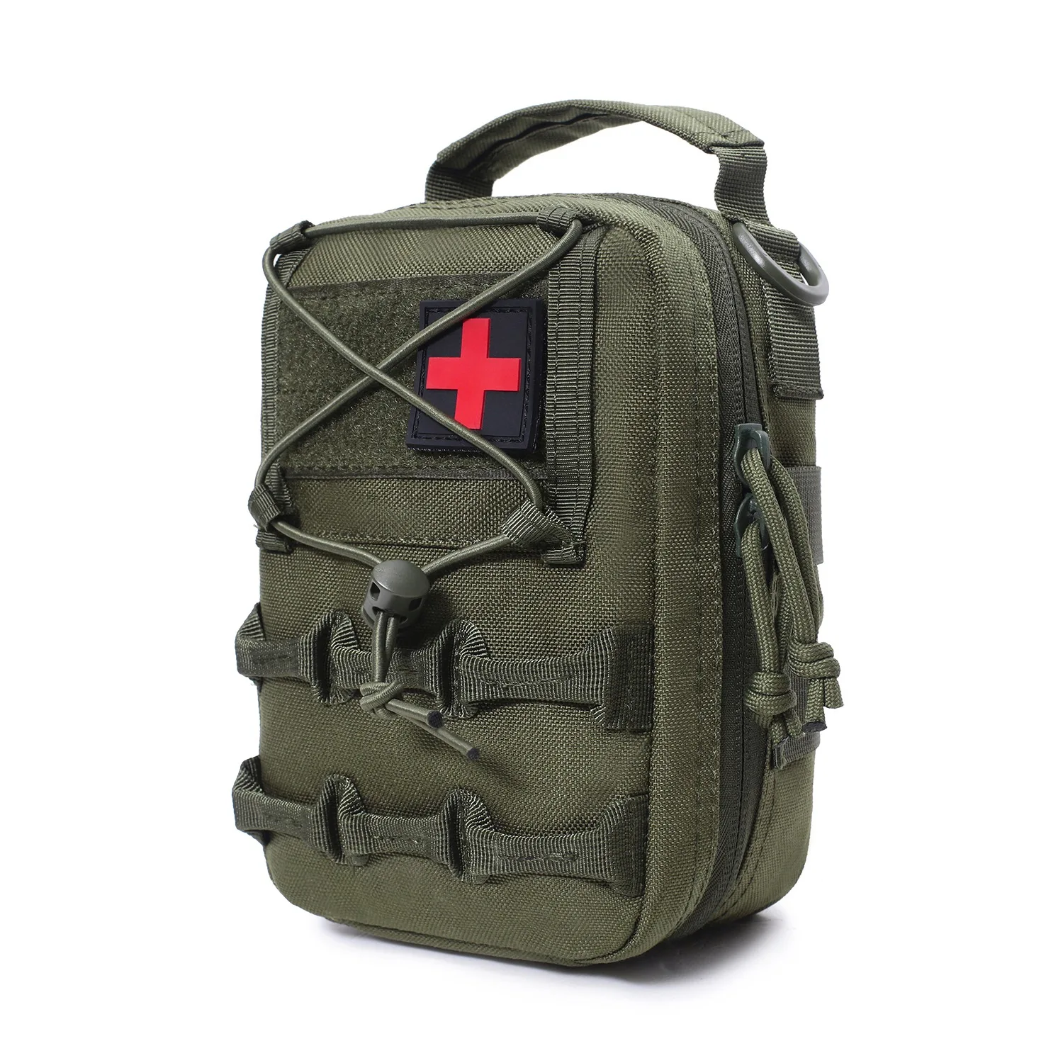 

Tactical Molle EMT First Aid Pouch IFAK Pouch Utility Medical Bag Military First Aid Bag for Camping Hiking Travel Outdoors