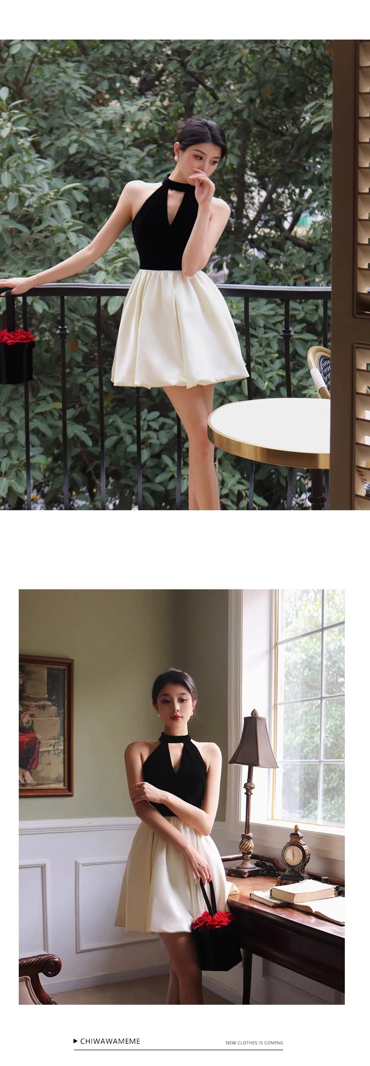 Woman Spring Summer New Elegant Velvet Patchwork Mini A-line Dresses Sleeveless Party Prom Fashion One Piece Clothes
