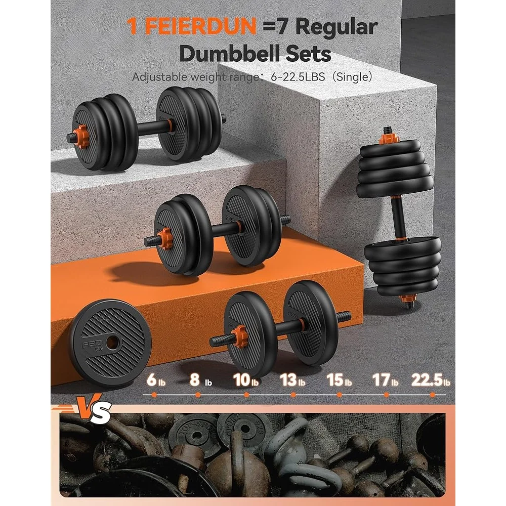 5-in-1 Adjustable Dumbbells 4