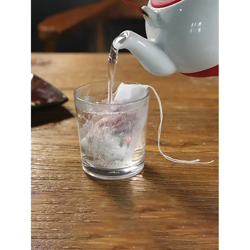 Disposable Tea Bags Disposable Tea Filter Bags 100 Pcs