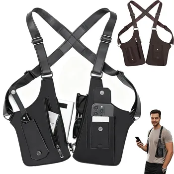 PU Leather Shoulder Holster Bag 1
