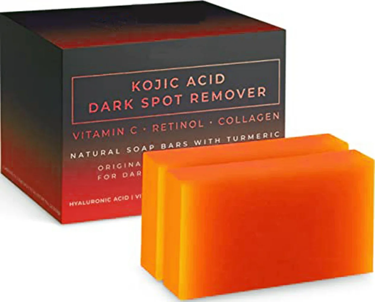 

VALITIC Kojic Acid Soap Whitening Soap Remove Black Facial Soap Handmade Bleaching Acid Glycerin With Vitamin C Deep Cleaning