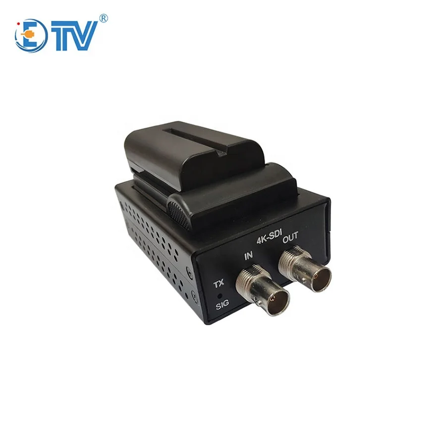 Stazione Tv 12G Fibra Ottica Sdi Extender Sdi Audio Video Trasmettitore E Ricevitore Supporto Locale Loop Out