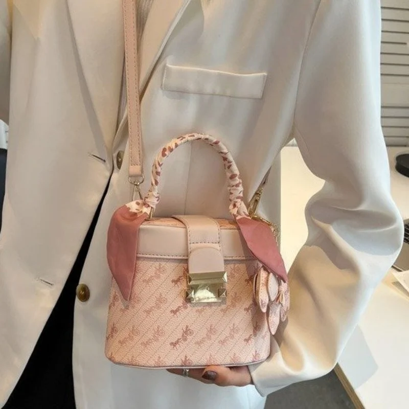 High Quality Printed Small Bag for Women's Handheld Fashion Handbag 2023 New Summer Versatile Crossbody Shoulder Bag for Women