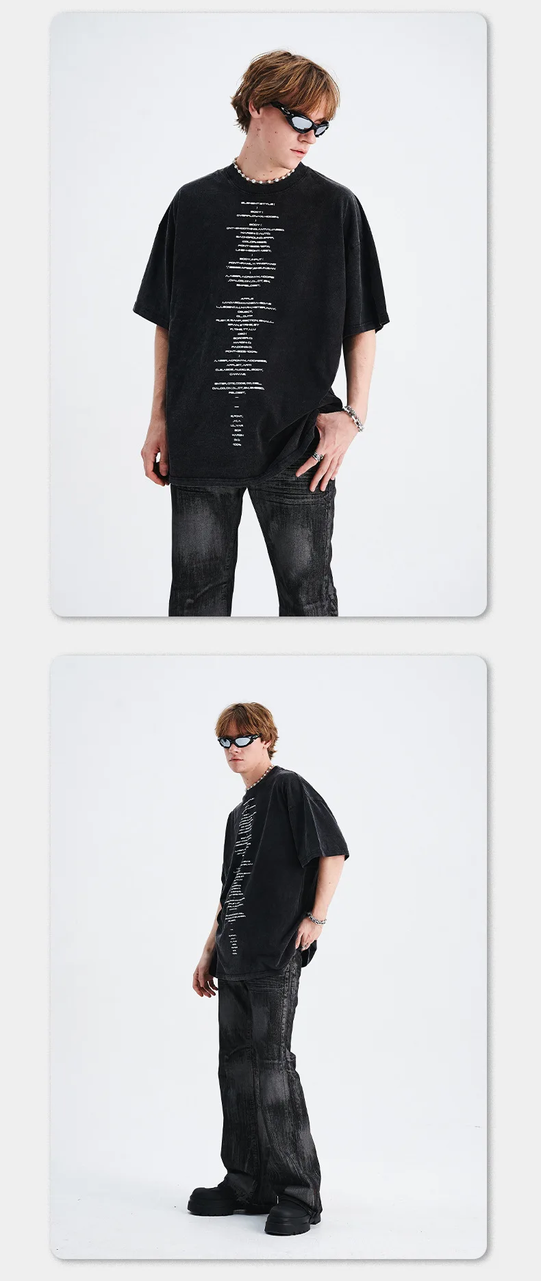 Men's Washed Short Sleeve T-Shirt 5