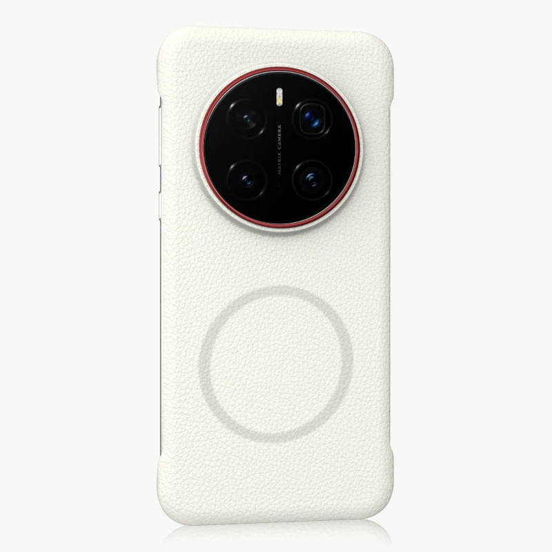 Huawei Honor Magic 7 Pro Slim Magnetic Protective Case - Hard PU, Wireless Charging Compatible
