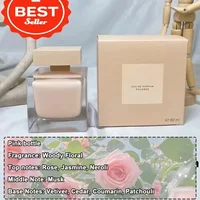 Eau de parfum pour femme, flacon carré transparent, parfum floral musqué, senteur longue durée, fragrance élégante pour tous les jours, rendez-vous galants, cadeau pour femme. 5