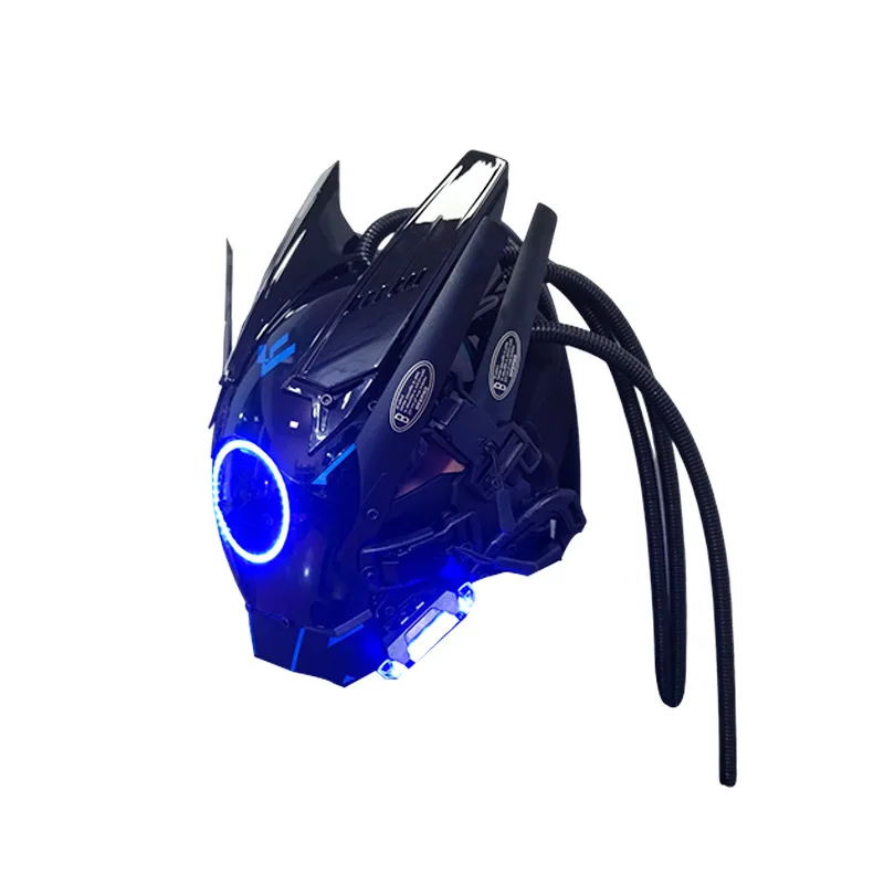 

Music Festival Gothic Dirty Braids Mask Cosplay Motorcycle Cyber Punk Masks Fashion Technology Motobiker Racing Helmets Dress Up