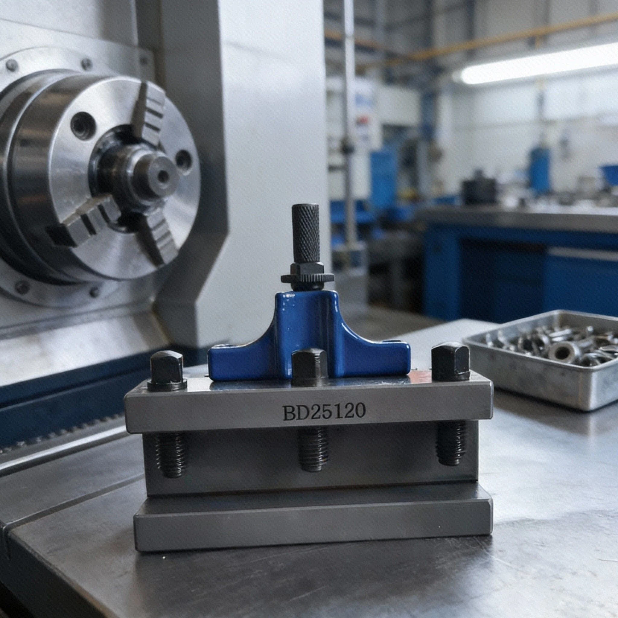 25mm Square Lathe Tool Holder Quick Change Gear Tool Post for Turning Machine La