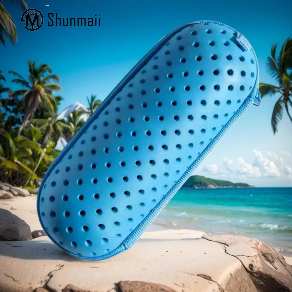Portable Swim Goggle Case with Drain Holes