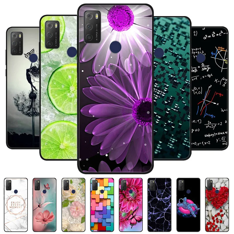 Silicone Shockproof Soft TPU Phone Cover with Cartoon Design