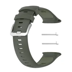 Dual-Tone Quick Release Smartwatch Wristband Strap - Premium Accessory (Green)