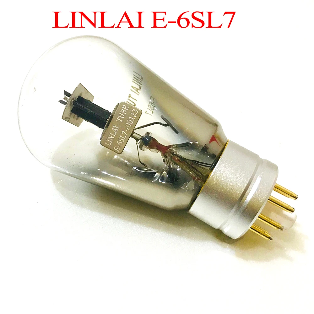 LINLAI E-6SL7 E6SL7 Vacuum Tube Upgrade 6SL7 6N9P 5691 CV1985 6H9C 6SL7-T electronic tube for audio amplifier 4