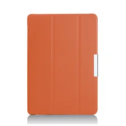 Elegant Tri - Fold Tablet Case with Auto Sleep/Wake for Galaxy Tab S2 8.0 (Orange)