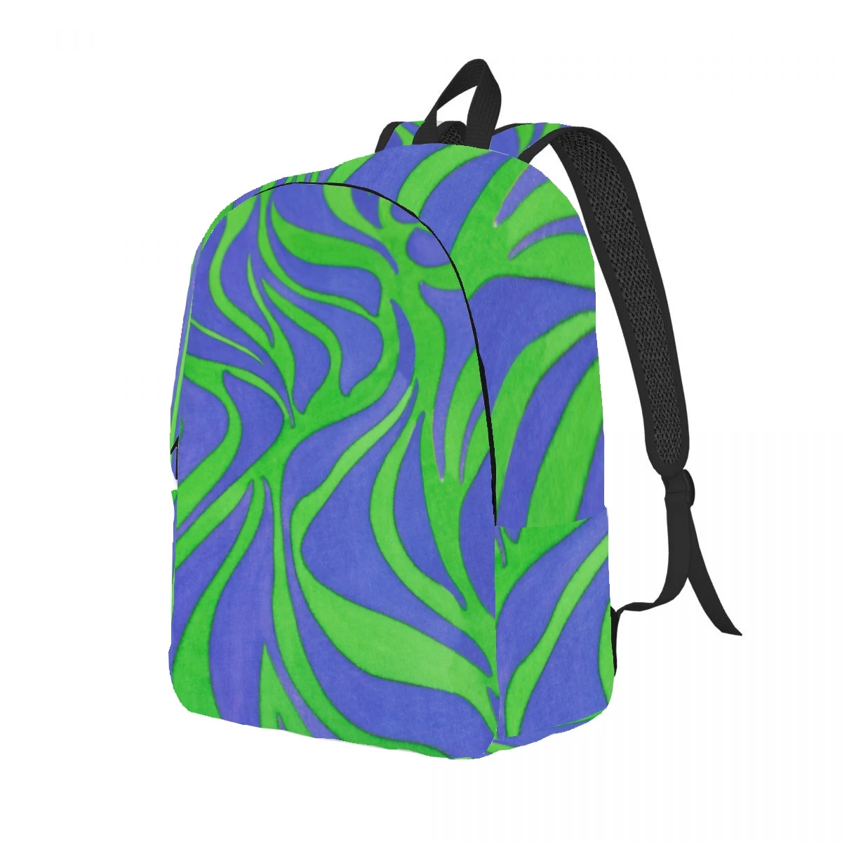 Zebra Backpack Casual Lightweight Laptop Backpack Men Women Travel Bag Outdoor Canvas Daypack