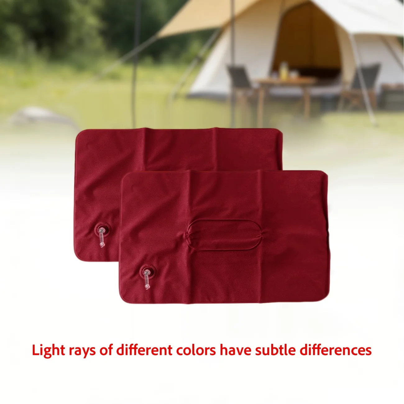  slider image of 1pcsUltra-light Inflatable Travel Pillow,
