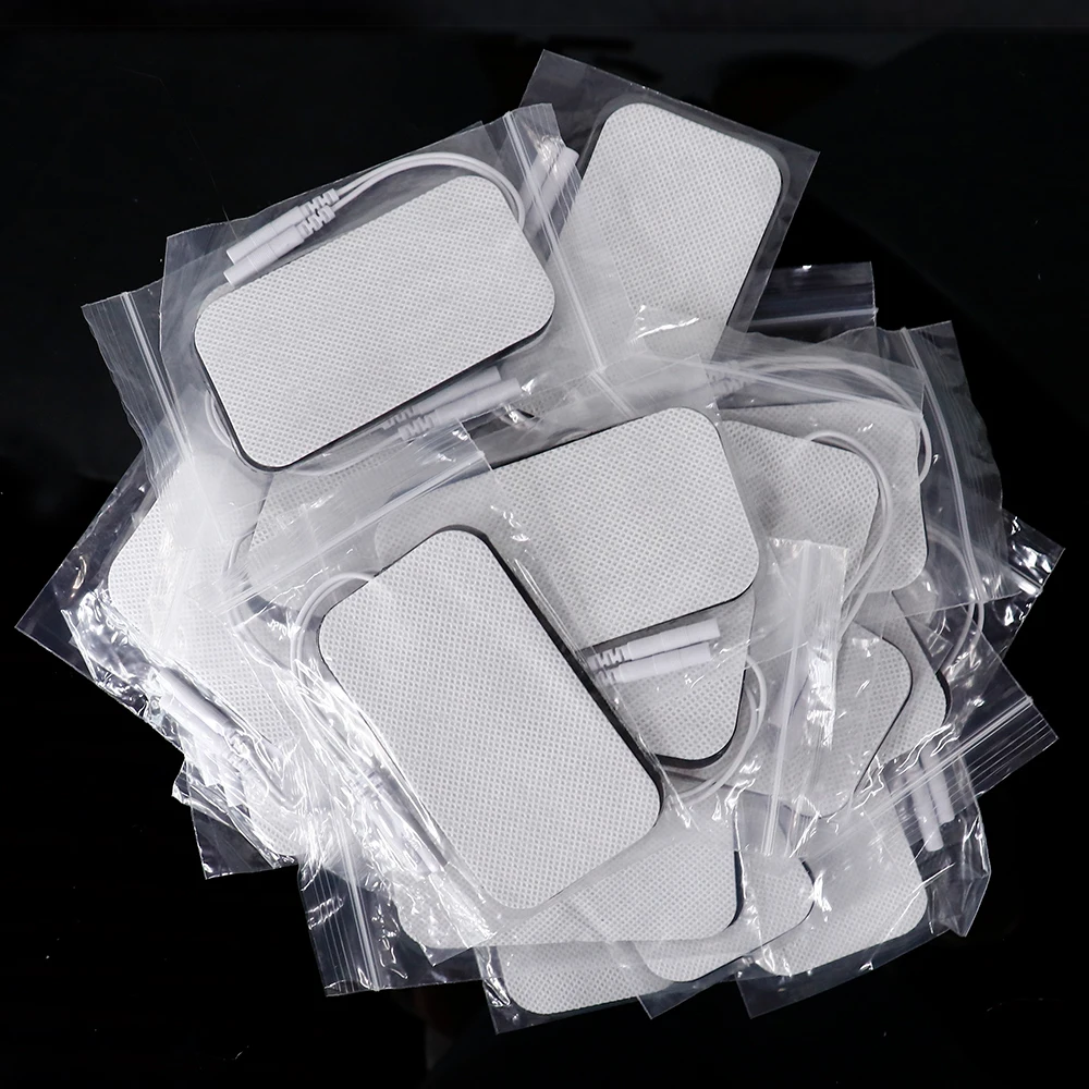Electrode Pads Tens Conductive Gel Reusable Self-Adhesive For Massager