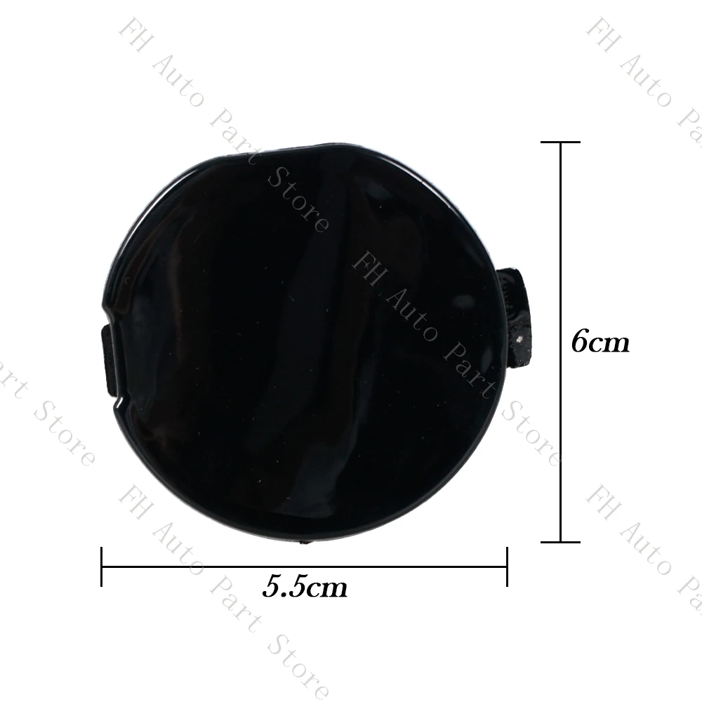 Front Bumper Tow Hook Cover Cap Trailer Hauling Eye Cover Lid For Mazda CX-5 CX5 KF II car rear bumper hook cover