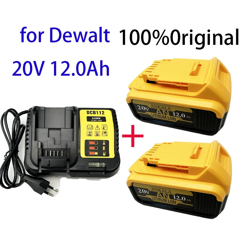 Аккумулятор для электроинструмента Dewalt, 12000 мАч, 20 В, 12,0 Ач ...