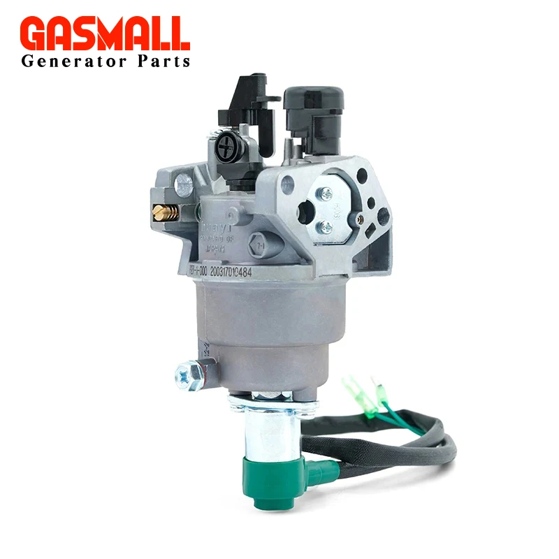 Gas Engine Generator Carburetor Assembly - HUAYI P27/P27-1/P27-2, 5kw-8kw, Automatic Damper Oil Carb