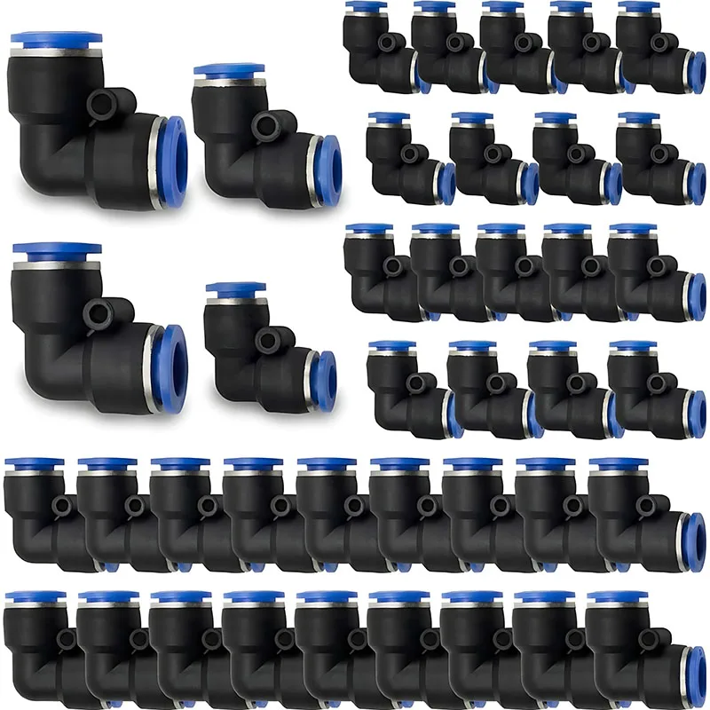 Mangueira de ar e Água do Encaixe Pneumático do Picovolt Empurre no Conector Tubulação Plástica Conector Rápido da Mangueira od mm mm mm 10 mm 20 Pcs 100 Pcs Peças 500
