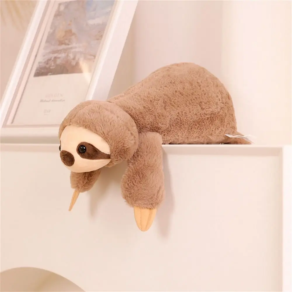 Stuffed  Crocodile Fluffy  45cm 60cm Animal  Lazy Animal   Sloth Stuffed Animal Racoon Sleeping
