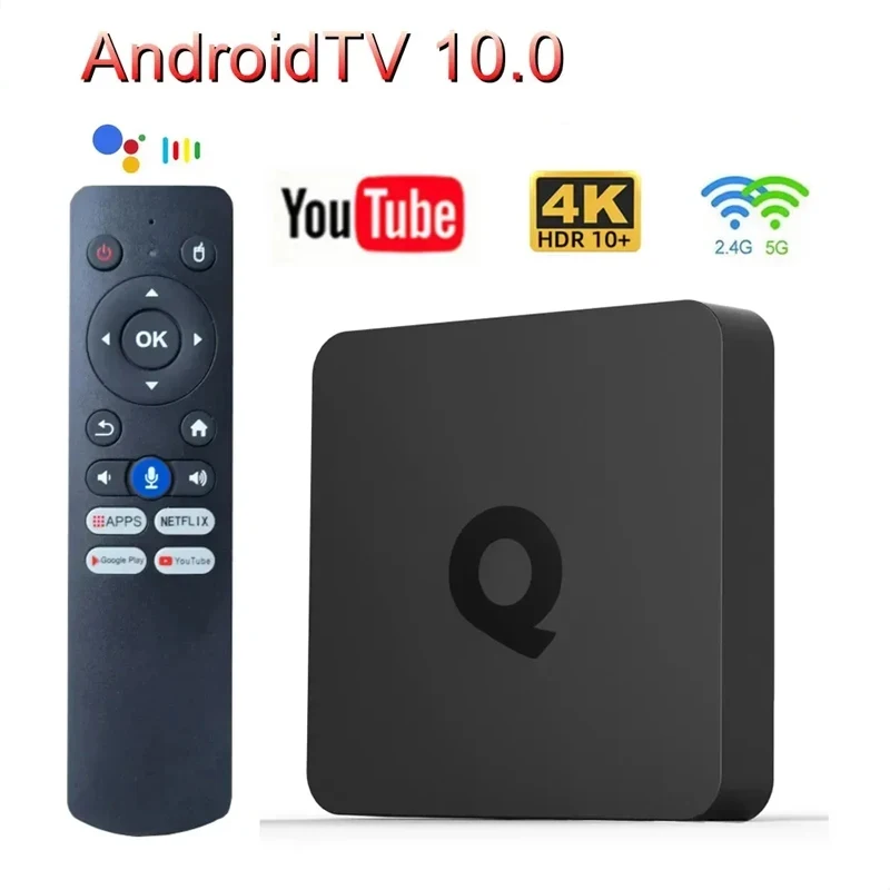 

ТВ-приставка xiaomi ATV Q1 Smart TV Box Android 10 Allwinner H313 2 Гб 16 Гб Поддержка Google Voice Dual Wifi BT 4K Android TV телеприставка