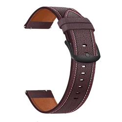 Luxury 22mm Leather Sport Strap for 22mm Universal (SZ 3)
