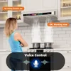 Range Hood, 30 Inch Under Cabinet with Voice/Gesture/Touch Control, 900 CFM with 4-Speed Exhaust Fan, Range Hood 3