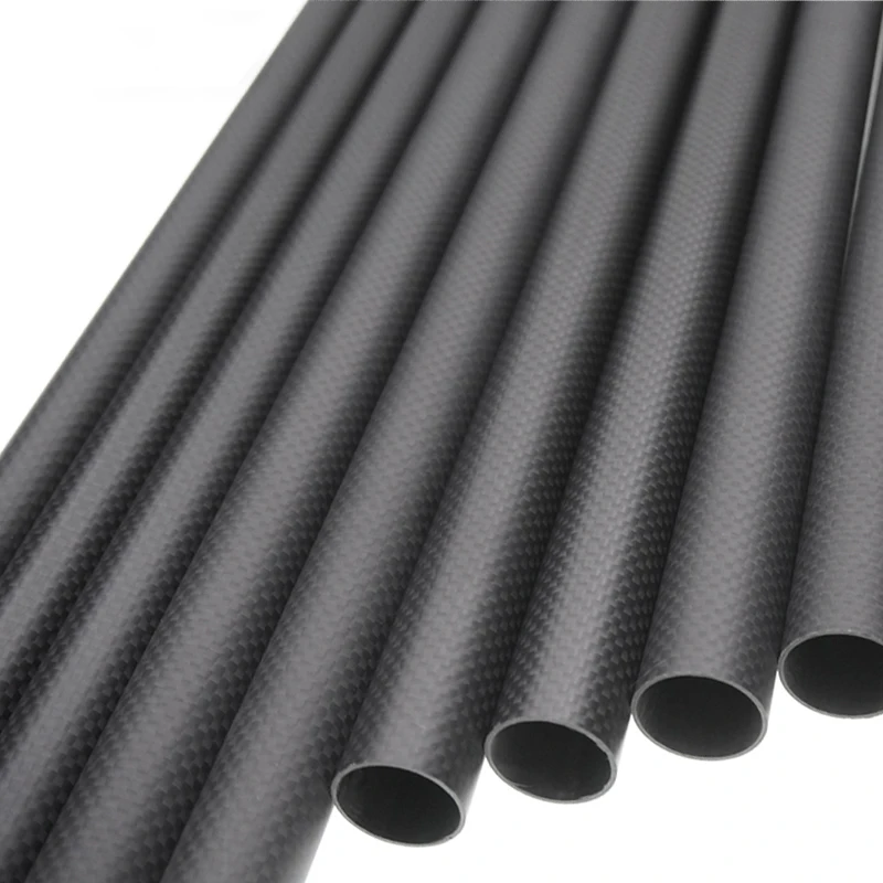 Carbon Fiber Tube 1 PCS Length 1000MM Diameter 4-9mm for RC Model Aircraft Drone