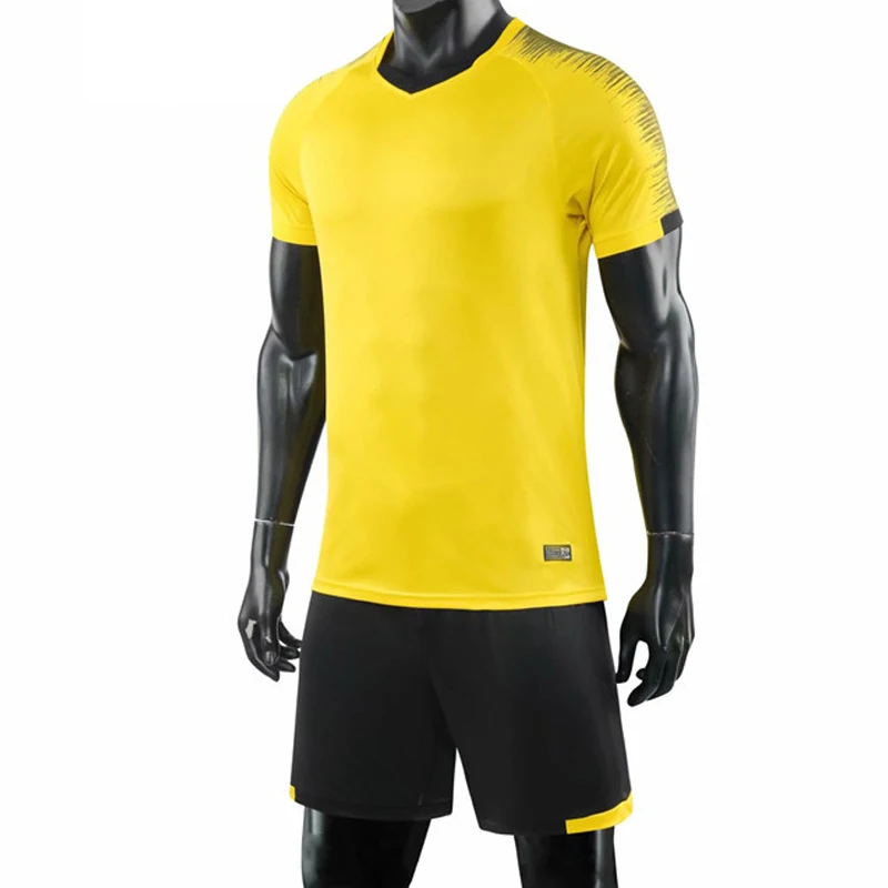 Customize Print Quick Dry Football Uniforms Set Mens Boys For Outdoor Sport Training Futsal Team