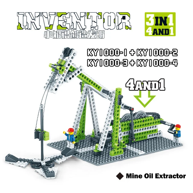 Programming Building Blocks Assembling Toys Electric Power Gear Robot Primary School for Kids Educational Machinery Particles 1