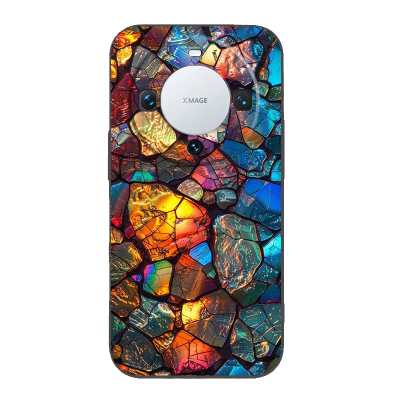 Malerei Marmor Handy hülle Abdeckung für Huawei Mate 60 Pro P50 P40 P30 P20 P10 P Smart Y6 Y7 Y9 plus Silikon Fundas Shell Capa Tasche – Detail 3