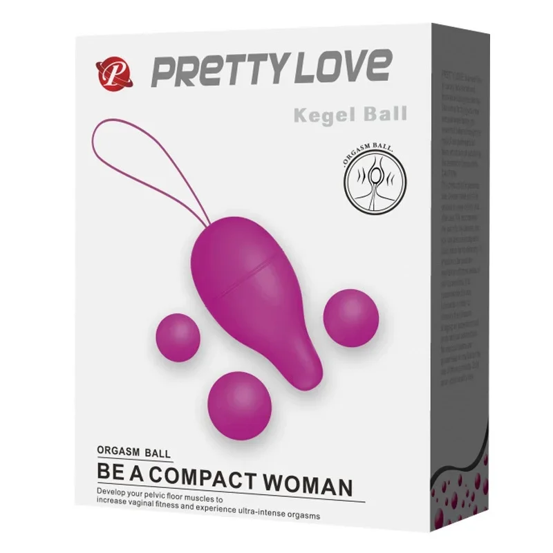 Silicone Kegel Ball Female Vaginal Exercise Enhance Sexual Pleasure Clitoral Stimulation Tightener Couples Flirting Sex Toys
