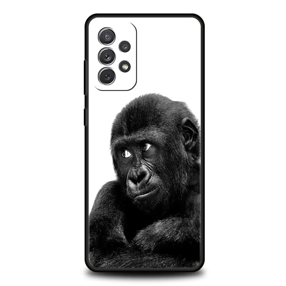 Cute and Playful Monkey Design Phone Case Cover
