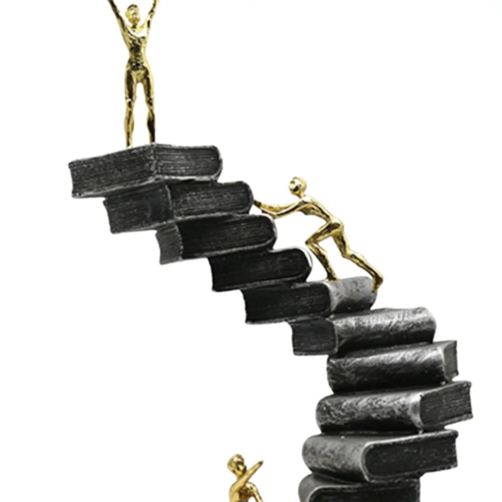 Abstract Thinker Ladder Statue 5