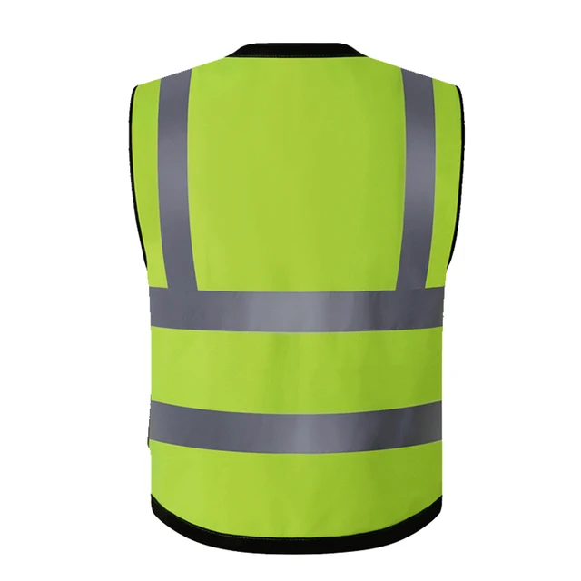 Reflective Traffic Safety Vest with Multi Pockets