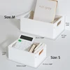 MOHAMM 1 PC Mini Desktop Folding Stationery Organizer Storage Box for Pen Pencil Masking Tape Small Thing Storage 4