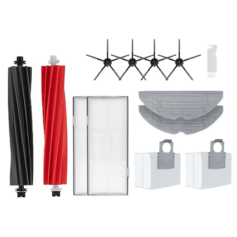 

Мешки для пылесоса Roborock S8 Pro Ultra Roborock S8/S8, швабра с фильтром, насадки для пылесоса, сменные детали, 1 комплект