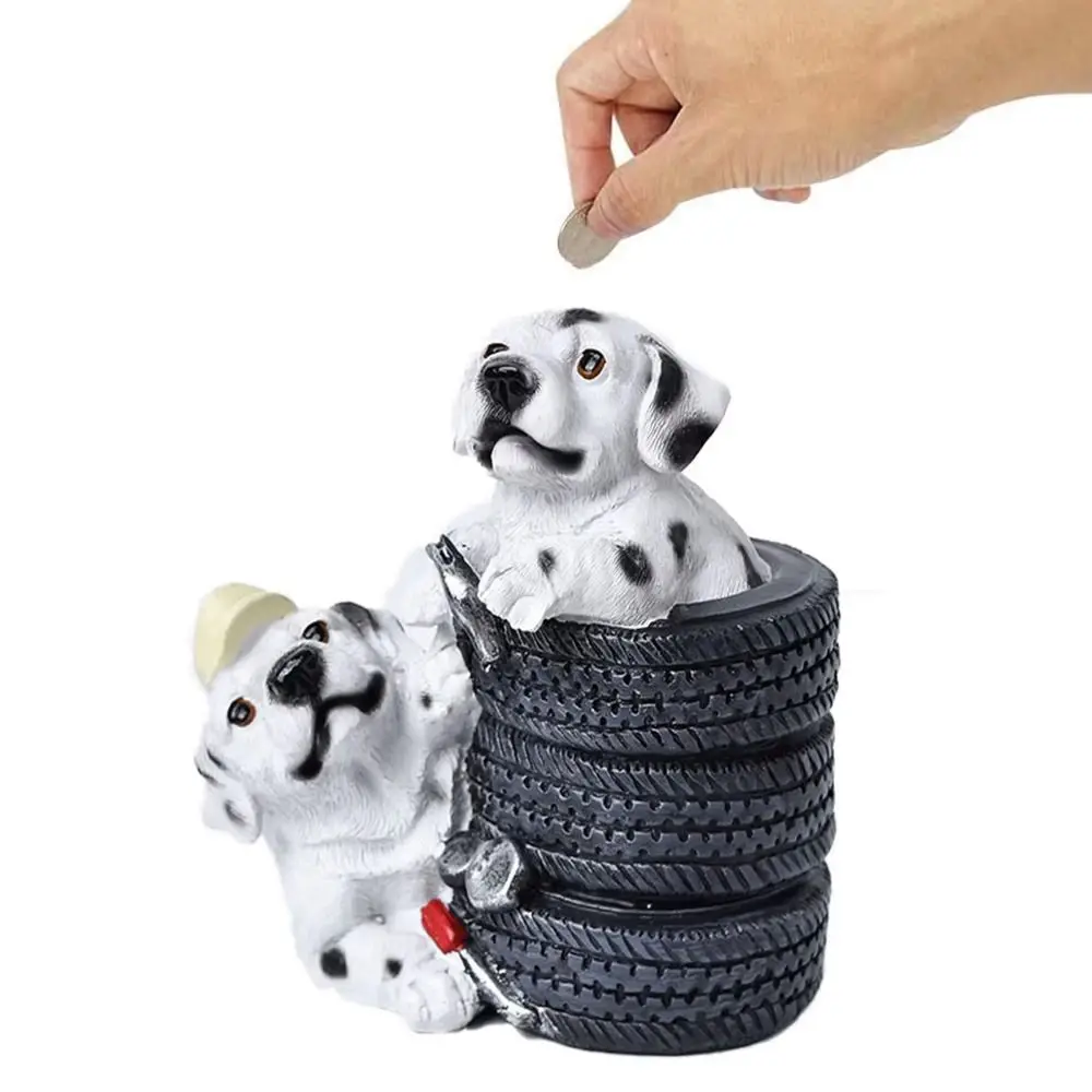 Cute Savings Tank Dog Piggy Bank Decorative Openable Zodiac Dog Ornaments Cartoon Large Capacity Animal Saving Box Kid Toy
