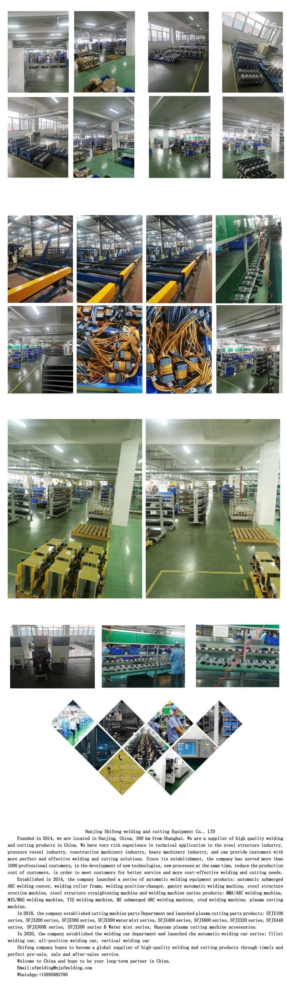 SAW Welder MZ 630 1000  1250   1600Automatic Submerged ARC Welding Machine 4