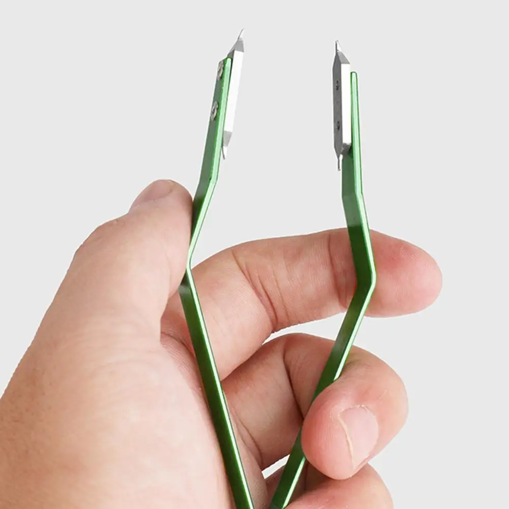 7825 V-förmige Uhrenreparatur-Pinzette, Federsteg-Pinzette aus Metall, Uhrenreparatur-Zubehör für Uhrmacher – Detail 10