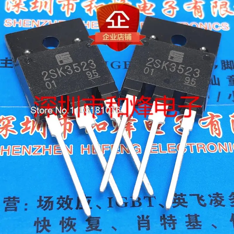 

2SK3523 TO-3PF 500V 21A New Original Stock Power chip